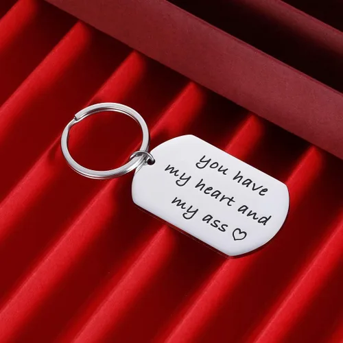 Miniatura 2 de Llavero de regalo para el día de San Valentín para esposo, novio, aniversario, regalo de cumpleaños, para parejas, llaveros, mujeres, hombres