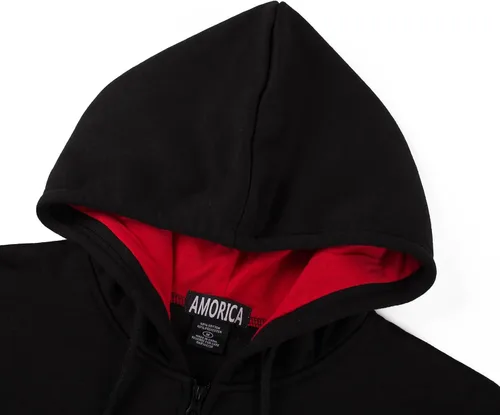 Miniatura 3 de ANGELA BEBE Conjunto deportivo para hombre, 2 piezas, sudadera con capucha y sudadera para hombre
