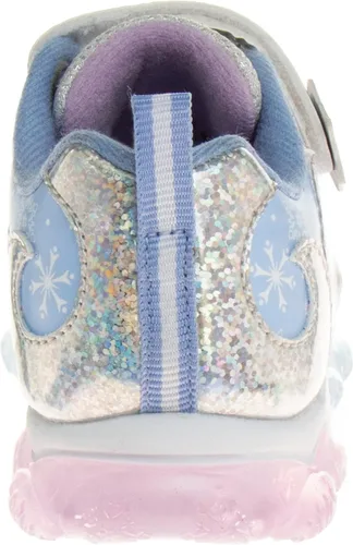 Miniatura 3 de Disney Zapatillas de deporte Frozen para niñas, sin cordones, con luz, para correr (bebéniña pequeña), Púrpura tornasol
