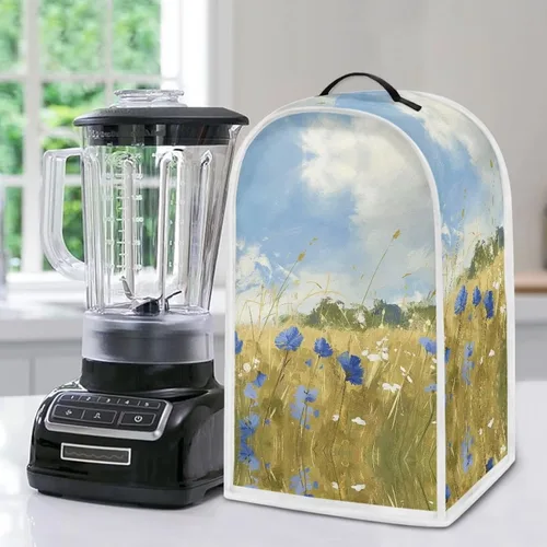 Miniatura 31 de Aztec Cow - Funda para batidora de girasoles con mango superior, ligera, lavable, para cocina, cafetera, decoración de procesadores de alimentos
