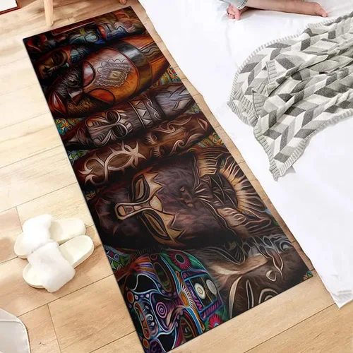 Miniatura 40 de GUBIYU Alfombras coloridas para cocina, cuarto de servicio, alfombra antideslizante para interiores y exteriores, para pasillo, sala de estar