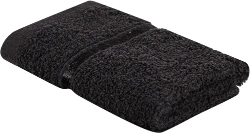 Miniatura 32 de A2Z Lujosas toallas de 100% algodón, color negro, 500 GSM, suaves, absorbentes, juego de 2 toallas faciales (11.8 x 11.8 in)
