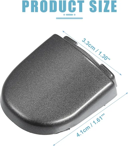 Miniatura 4 de ACROPIX Tapa de repuesto para manija de puerta delantera izquierda derecha para Volkswagen Beetle Jetta, 1 unidad, color gris