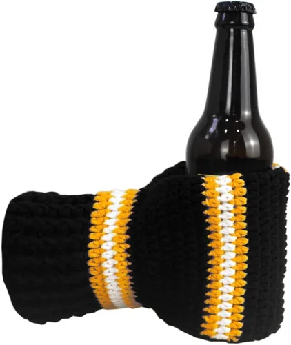 Miniatura 15 de Guantes de lana FunisFun para cerveza, guante tejido para beber con costuras para regalo de broma de elefante blanco, idea para fiestas previas al