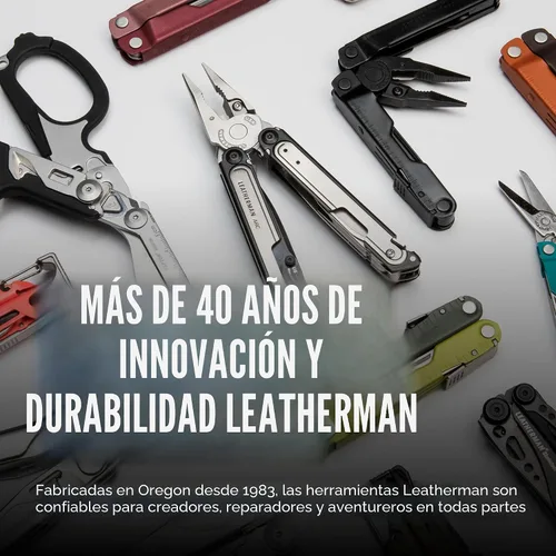 Miniatura 7 de LEATHERMAN, Multiherramienta Rebar con cortadores de alambre reemplazables de primera calidad y sierra, arándano jaspeado