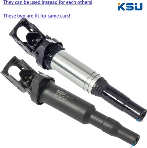 Miniatura 2 de KSU Compatible With 0221504470 Ignition Coil Pack for BMW 325i 325Ci 328i 330Ci 335i 525i 528i 530i 535i 545i 745Li X3 X5 M5 M6 Z4 12137594937