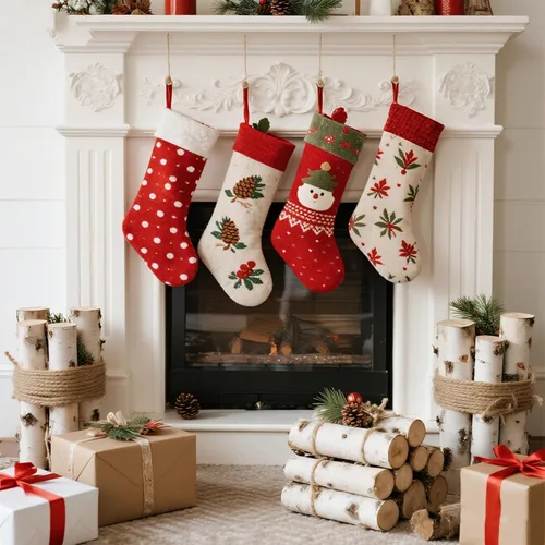 Miniatura 8 de Sancodee Paquete de 12 Troncos de Abedul Blanco para Chimenea - Ramas de Abedul Decorativas Naturales para Repisa de Chimenea, Chimenea Falsa
