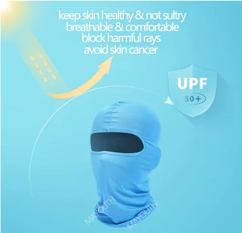 Miniatura 23 de Pasamontañas con protección solar y ultravioleta UPF 50+, máscara de esquí, cubrecuello, polaina, bufanda, deportes al aire libre, paquete de 3