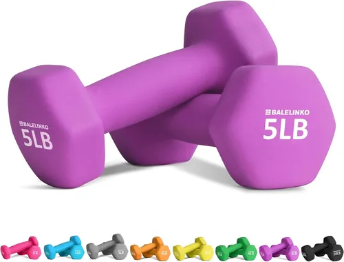 Miniatura 13 de Balelinko Equipo de Gimnasio en Casa, Entrenamiento de Fuerza, Pérdida de Peso, Pesos para Pilates, Yoga, Pesos para Mujeres, Hombres, Personas