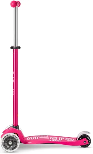 Miniatura 2 de Micro Kickboard – Maxi Deluxe LED – Monopatín pequeño de tres ruedas, inclinado a girar, diseño suizo para niños con ruedas con luces LED activadas