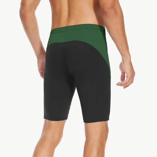 Miniatura 62 de Traje de baño deportivo competitivo para hombre, traje de entrenamiento de resistencia de carreras, pantalones cortos de natación de secado rápido