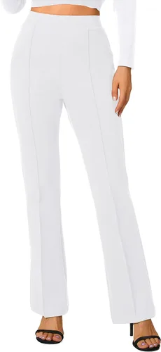 Miniatura 66 de Urban CoCo Pantalones de trabajo elásticos con corte de bota, pantalones de yoga pequeños para oficina casual