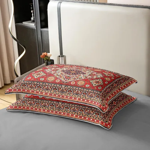Miniatura 5 de Juego de ropa de cama 100% algodón exótico con funda de edredón individual, diseño tribal, suroeste americano, étnico, bohemio, abstracto