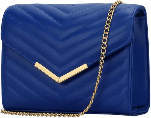 Miniatura 11 de KKXIU - Carteras de mano formales para mujer de cuero vegano, tipo sobre, para noche, clutch, para fiesta, boda, cóctel, nupcial