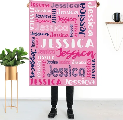 Miniatura 28 de Mantas de bebé personalizadas para niñas y niños con nombre, mantas de bebé personalizadas con nombre, mantas personalizadas para niños, artículos
