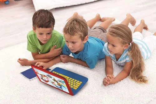 Miniatura 7 de LEXiBOOK Paw Patrol - Laptop Educativa y Bilingüe Español/Inglés - Juguete para Niños (Niños y Niñas) 124 Actividades, Aprende Juega Juegos y Música