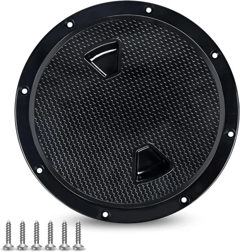 Miniatura 9 de Hoffen Boat Hatch, 4" 6" 8" Round Non Slip Inspection Hatch w/Detachable Cover for Marine Boat Yacht