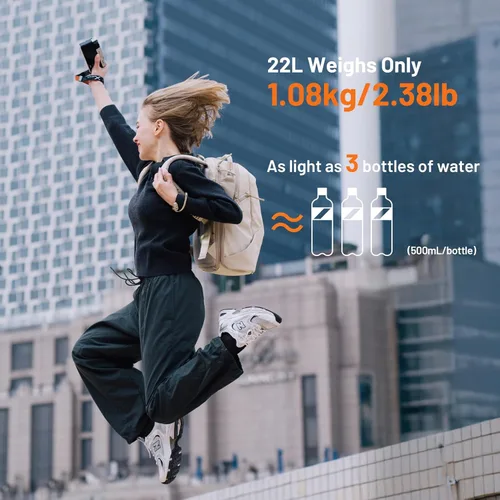 Miniatura 3 de PGYTECH OneGo Lite 22L Mochila para Cámara Resistente al Agua DSLR/Sin Espejo para Sony/Canon/Fujifilm, Mochila para Dron, Montura para Trípode