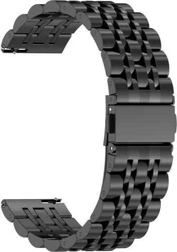 Miniatura 8 de ZPJPPLX Correa Universal de Liberación Rápida para Reloj, Correas de Metal de Acero Inoxidable de 18mm 20mm 22mm para Samsung Galaxy Watch 6/5/4/3