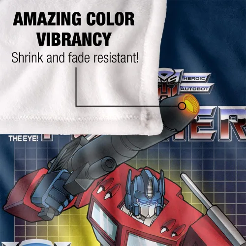 Miniatura 4 de Transformers Optimus Prime - Manta de tacto sedoso, súper suave, 36 x 58 pulgadas