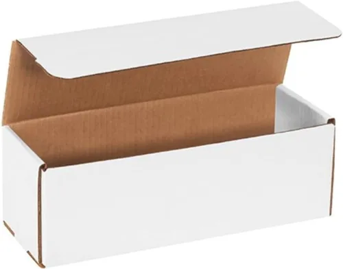 Miniatura 20 de Secure Seal Cajas de envío – Sobres de 5 x 5 x 3 pulgadas – Embalaje de cartón corrugado plegable blanco para correo, mudanza, almacenamiento