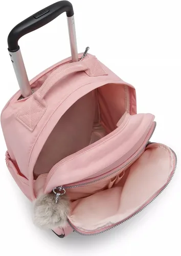 Miniatura 3 de Kipling Mochila grande con ruedas Gaze para mujer, duradera, con correas de hombro ajustables, bolsa de nailon para libros