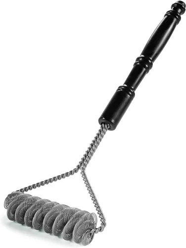 Miniatura 2 de Brushtech XL Griddle Brush - Heavy-Duty Bristle-Free Cleaning Tool with Dual Twisted Stainless Steel Wire Springs, Rope Hand Loop for Flat Top