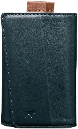 Miniatura 46 de The Frenchie Co. - Cartera - Cartera delgada de piel plegable - Protección de bloqueo RFID con múltiples ranuras para tarjetas y ventana