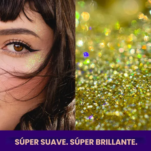 Miniatura 4 de UNICORN SNOT Gel holográfico con purpurina para la cara y el cuerpo Maquillaje de purpurina para las fiestas: Regalos para calcetines y Navidad