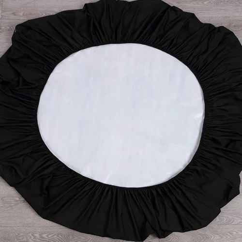 Miniatura 4 de Protector de colchón impermeable para cama transpirable con bolsillo profundo de hasta 12.0 in (negro, doble)