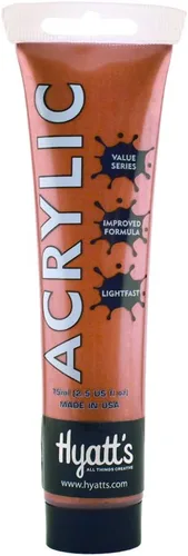 Miniatura 89 de Hyatt's Alizarine - Pintura acrílica carmesí Tubo de pintura acrílica de 2.5 fl oz de grado artístico Secado rápido y pintura no tóxica