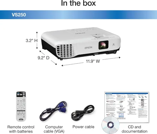 Miniatura 3 de Proyector Epson VS240 SVGA 3LCD