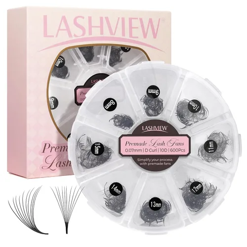 Miniatura 9 de LASHVIEW Kit de pestañas magnéticas suaves, aspecto natural con imanes ultradelgados de 0.17mm, pestañas cómodas sin pegamento con aplicador