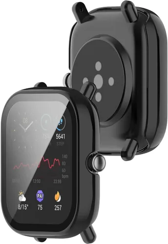 Miniatura 3 de ECSEM - Funda protectora compatible con Amazfit GTS 2 Mini protector de pantalla, carcasa completa de policarbonato duro, cubierta completa, funda