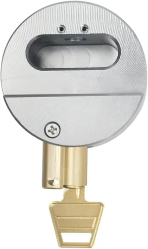 Miniatura 7 de Candado de grillete oculto Candado de aleación de aluminio Accesorios de acero inoxidable adecuados para exteriores, incluyendo remolque de camión