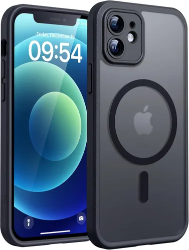 Miniatura 187 de TOCOL Funda magnética 3 en 1 para iPhone 14 Pro, mejorada [protección completa de cámara] con 2 protectores de pantalla, funda de grado militar Azul