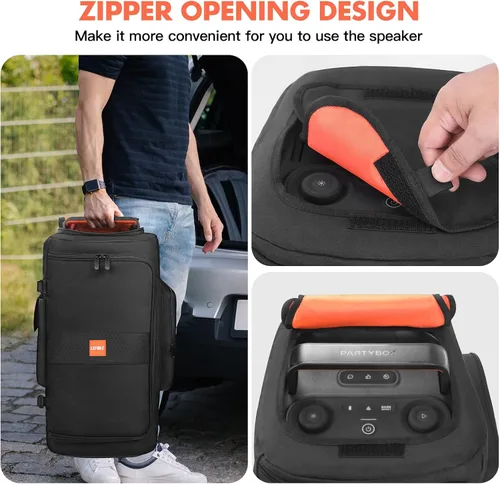 Miniatura 4 de LEFOR·Z Funda para altavoces compatible con JBL PartyBox 120, funda antipolvo para altavoz sin fondo, bolsa de almacenamiento para JBL PartyBox 110