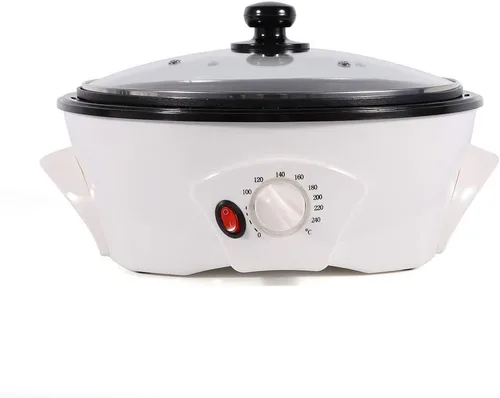 Tostador de granos de café, tostadora de café 17.64 oz para uso doméstico, tostadora de 32.0-464.0 °F, tostadora de café casero de grano de maní,