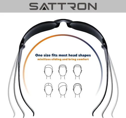 Miniatura 5 de Juego de 3 lentes de seguridad tintados, protección ocular resistente a arañazos e impactos, lentes oscuros para protección UV Paquete de 3 lentes