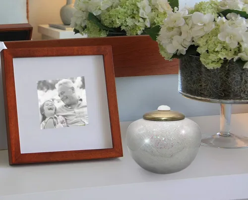 Miniatura 2 de Commemorative Cremation Urns for Human Ashes Adulto Hombre y Mujer – Urnas de cremación personalizadas decorativas bellamente hechas a mano