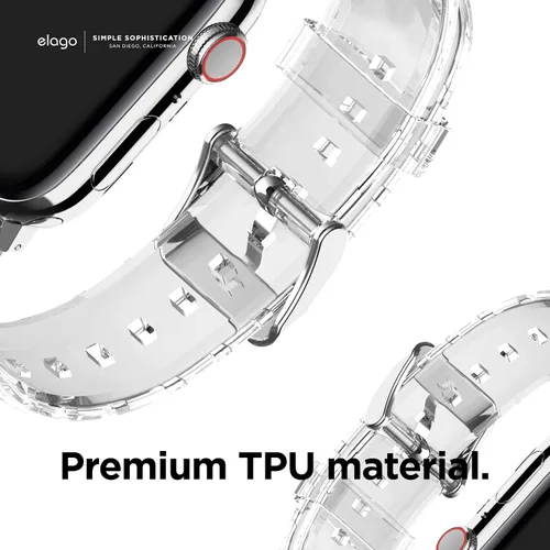 Miniatura 3 de elago Correa compatible con Apple Watch Band Ultra3/Ultra2/Ultra/SE3/SE2/SE1/11/10/9/8/7/6/5/4/3/2/1 compatible con iWatch de 1.496 in 1.575 in