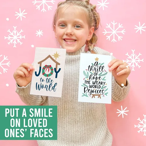 Miniatura 4 de Hadley Designs Tarjetas de Navidad Cristianas Con Sobres Religiosos – 24 Tarjetas de Navidad Religiosas en Blanco de la Natividad con Jesús