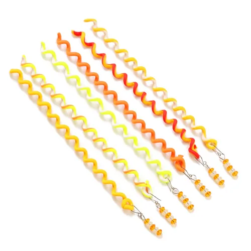 Pinzas para el cabello para niños y niñas, paquete de 6 clips para niñas, herramienta trenzadora, accesorios de bricolaje amarillos