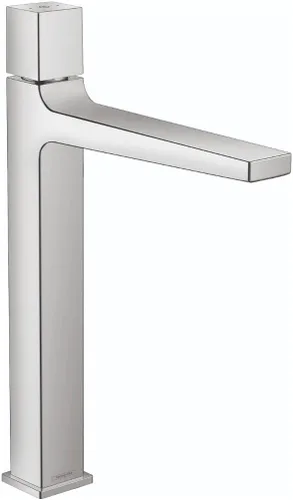 hansgrohe Metropol 32572001 - Grifo moderno de bajo flujo para lavabo de baño con mango de 14 pulgadas de alto, cromado