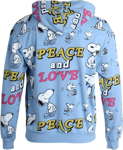 Miniatura 6 de Peanuts Sudadera Snoopy para hombre, sudadera con capucha vintage de Snoopy y Woodstock