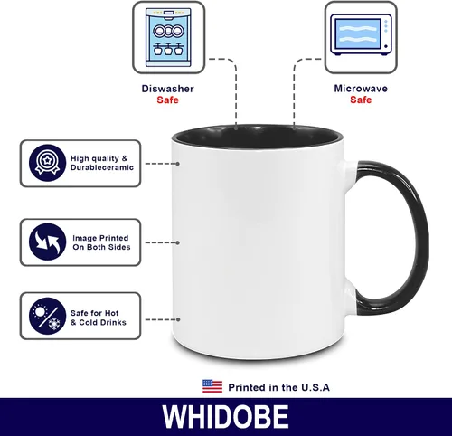 Miniatura 6 de WHIDOBE Taza de jubilación divertida personalizada con texto en inglés "Retired Not My Problem Any", taza para mujeres, hombres, papá, mamá, taza