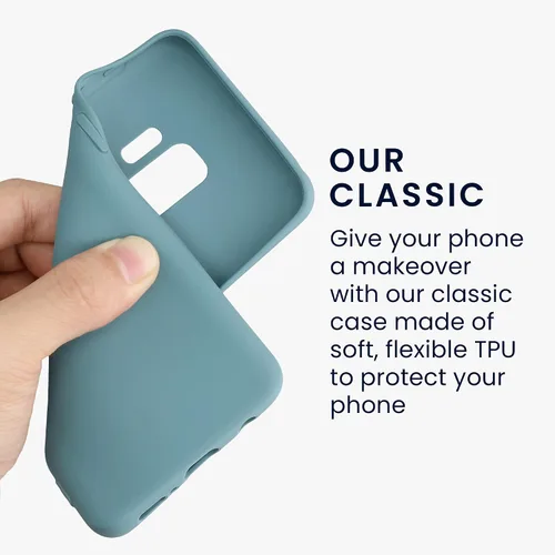 Miniatura 3 de kwmobile Funda compatible con Samsung Galaxy S9 - Funda protectora de silicona TPU suave y delgada - Arctic Night