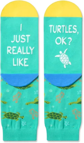 Miniatura 3 de HAPPYPOP Unisex Funny Crazy Silly Socks for Women Men, Animal Lover Gifts Sea Animal Bird Socks