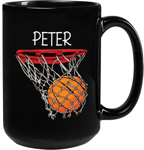 Miniatura 8 de Taza de café de fútbol americano con nombre personalizado, regalo de fútbol personalizado, porcelana negra 11oz y 15oz