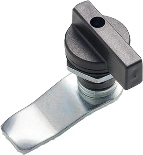 Miniatura 2 de WJSKDQ Cerradura de leva de pulgar compensada accionada por el pulgar, 2 unidades, cerradura de leva negra Negro